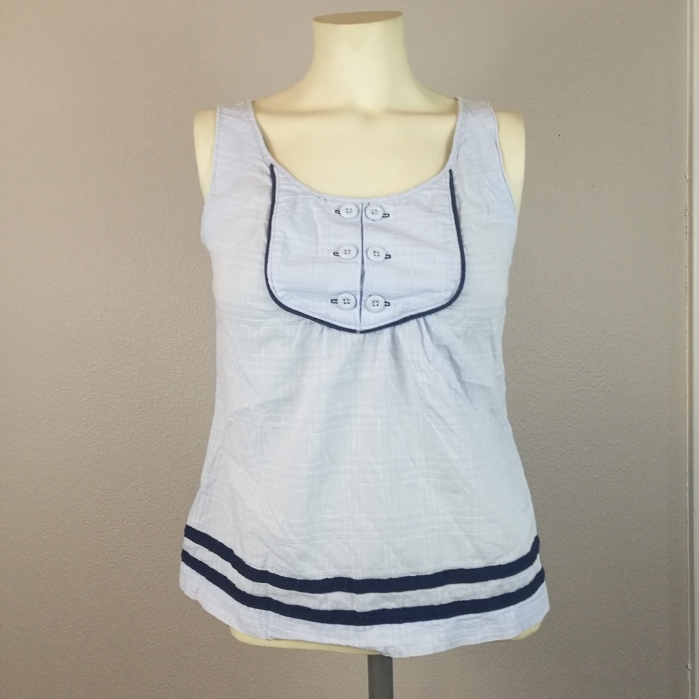 ANTHROPOLOGIE Odille Sailor Tank Size 2